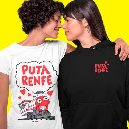 Pack Puta Renfe Sudadera + Camiseta