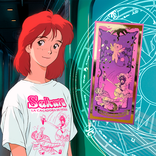 Pack Camiseta Sakura + Carta de Clow